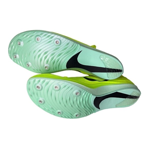 Nike ZoomX Dragonfly Racing Spikes Volt Mint Foam Men’s Size 13 New Track - Picture 9 of 12